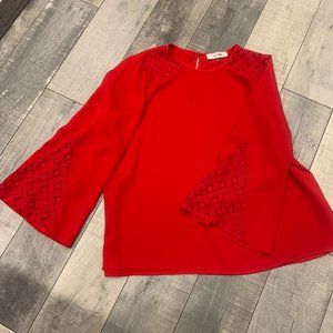 Jones Studio size 1X red top